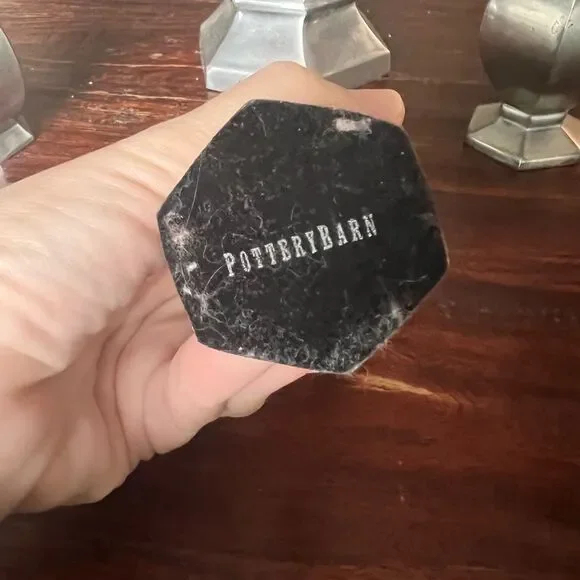 Vintage Pottery Barn Silver Vase Collection - Picture 9 of 10